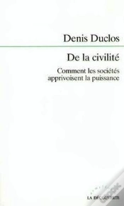Capa do artigo De La Civilite