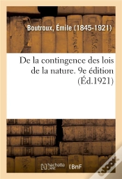 Capa do artigo De La Contingence Des Lois De La Nature. 9e Edition