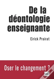 Capa do artigo De La Deontologie Enseignante (Édition 2005)