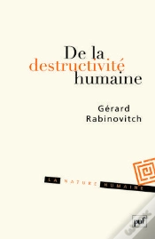 Capa do artigo De La Destructivité Humaine