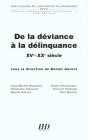 De La Deviance ; Delinquance Xv-Xx - Preview