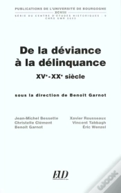 Capa do artigo De La Deviance ; Delinquance Xv-Xx