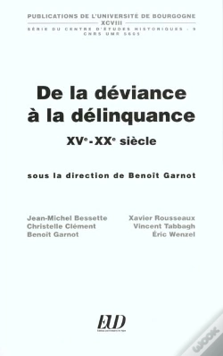 Capa do artigo De La Deviance ; Delinquance Xv-Xx