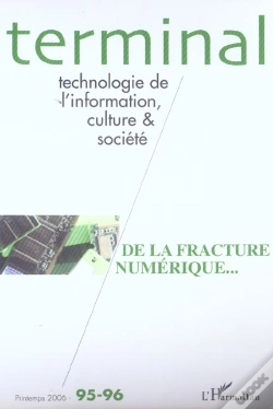 Capa do artigo De La Fracture Numerique...