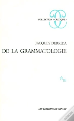 Capa do artigo De La Grammatologie