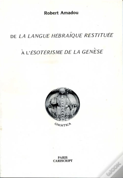 Capa do artigo De La Langue Hebraique Restituee A L'Esoterisme De La Genese