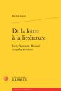 De La Lettre À La Littérature ; Jarry, Saussure, Roussel Et Quelques Autres - Preview