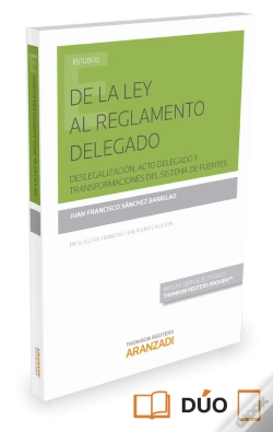 Capa do artigo De La Ley Al Reglamento Delegado (Papel + E-Book)