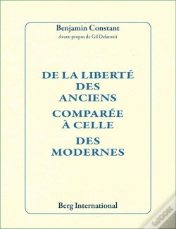 Capa do artigo De La Liberte Des Anciens Comparee A Celle Des Modernes