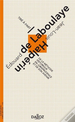 Capa do artigo De La Méthode Historique En Jurisprudence Et De Son Avenir
