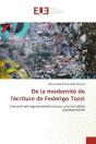 De La Modernite De L'Ecriture De Federigo Tozzi - Preview