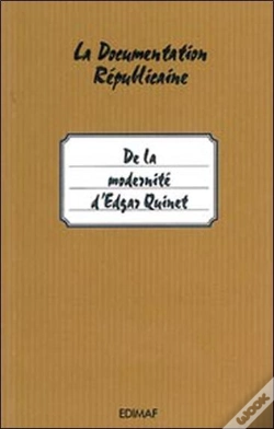 Capa do artigo De La Modernité D'Edgar Quinet