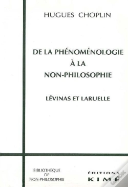 Capa do artigo De La Phenomenologie A La Non-Philo.