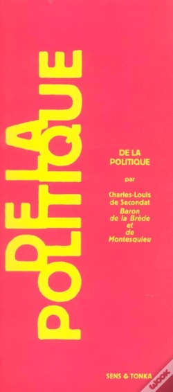 Capa do artigo De La Politique