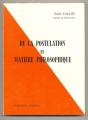 De La Postulation En Matiere Philosophique - Preview