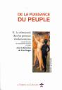 De La Puissance Du Peuple T.2 ; La Démocratie Chez Les Penseurs Révolutionnaires - Preview