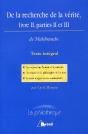 De La Recherche De La Vérité Livre 2, Parties 2 Et3 - Preview