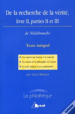 Capa do artigo De La Recherche De La Vérité Livre 2, Parties 2 Et3