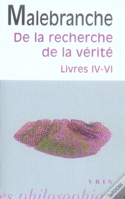 Capa do artigo De La Recherche De La Vérité, Livres Iv-Vi