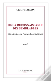 Capa do artigo De La Reconnaissance Des Semblables (Constitution De L
