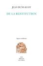 De La Restitution - Preview
