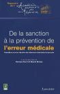 De La Sanction À La Prévention De L'Erreur Médicale - Preview