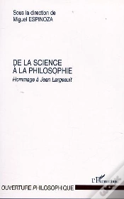 Capa do artigo De La Science A La Philosophie ; Hommage A Jean Largeault