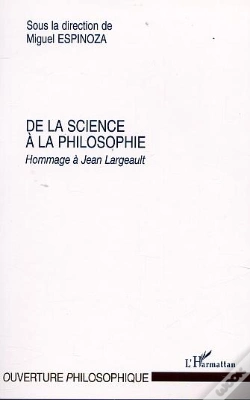 Capa do artigo De La Science A La Philosophie ; Hommage A Jean Largeault