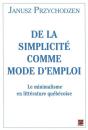 De La Simplicite Comme Mode D'Emploi - Preview