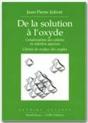 De La Solution A L'Oxyde - Preview