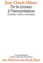 De La Syntaxe A L'Interpretation. Quantites, Insultes, Exclamations - Preview