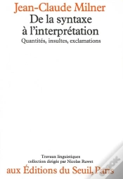 Capa do artigo De La Syntaxe A L