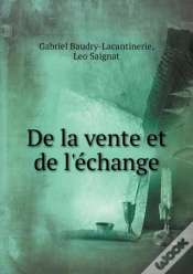 Capa do artigo De La Vente Et De L