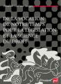 De La Vocation De Notre Temps Pour La Législation Et La Science Du Droit - Preview