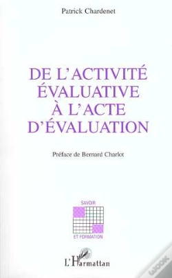 Capa do artigo De L'Activité Évaluative À L'Acte D'Évaluation