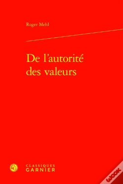 Capa do artigo De L'Autorité Des Valeurs