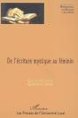 De L'Écriture Mystique Au Féminin - Preview