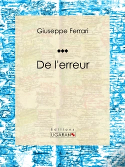 Capa do artigo De L'Erreur