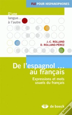 Capa do artigo De L'Espagnol Au Français ; Expressions Et Mots Usuels Du Français