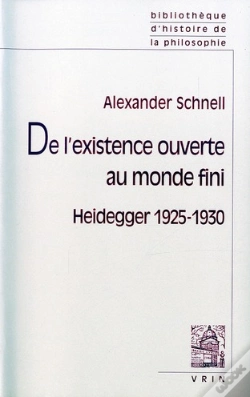 Capa do artigo De L'Existence Ouverte Au Monde Fini ; Introduction À La Philosophie De Martin Heidegger
