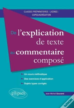 Capa do artigo De L'Explication De Texte Au Commentaire Composé