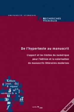 Capa do artigo De L'Hypertexte Au Manuscrit ; L'Apport Et Les Limites Du Numérique