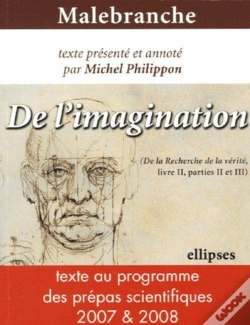 Capa do artigo De L'Imagination - Malebranche