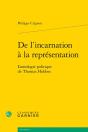 De L'Incarnation À La Représentation : L'Ontologie Politique De Thomas Hobbes - Preview