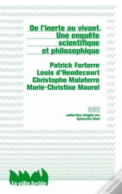 Capa do artigo De L'Inerte Au Vivant; Une Enquête Scientifique Et Philosophique