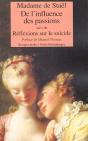 De L'Influence Des Passions ; Reflexion Sur Le Suicide - Preview