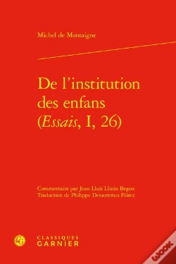 Capa do artigo De L'Institution Des Enfans (Essais, I, 26)