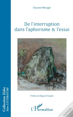 Capa do artigo De L'Interruption Dans L'Aphorisme Et L'Essai