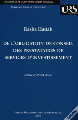 Capa do artigo De L'Obligation De Conseil Des Prestataires De Services D'Investissement