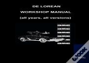 De Lorean Factory Workshop Manual